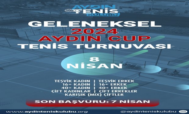 2024 AYDIN Cup Tenis Turnuvası
