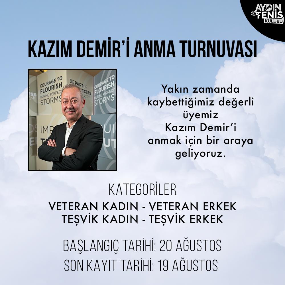 KAZIM DEMİR TENİS TURNUVASI